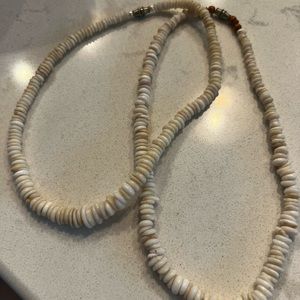 Puka Shell necklace set